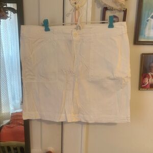 Sonoma White Skort